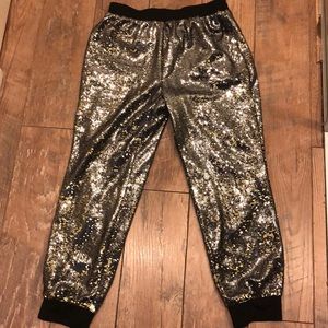 Ark & Co sparkly sweatpants-Sold